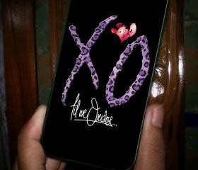 Weeknd XO Leopard Purple (ocm) - iPhone 4 Case, iPhone 4s Case and iPhone 5 case Hard Plastic Case
