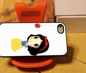 CUTE SNOW WHITE CHIBI NDR - iPhone 4 Case, iPhone 4s Case and iPhone 5 case Hard Plastic Case